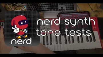Nerd Synth app vs Nord Lead A1 hardware