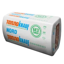 Утеплитель Тепло KNAUF NORD 1250х600х100мм (4.5м2; 0.450м3; 6плит)