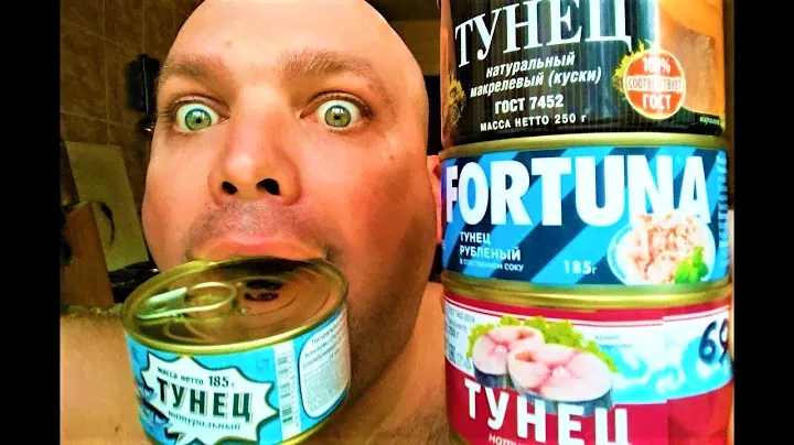 MUKBANG | ТУНЕЦ консервированный | Обзор консервированного тунца