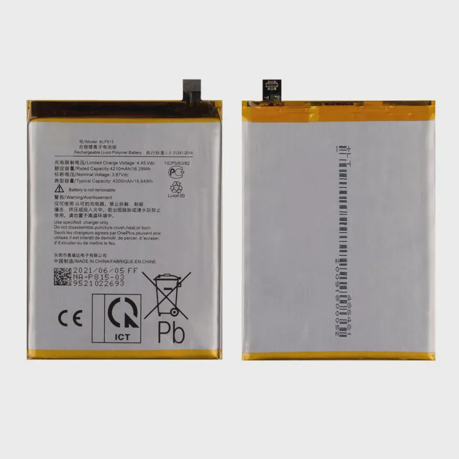 Аккумулятор BLP815 OnePlus Nord N10 (Orig.cn)-0