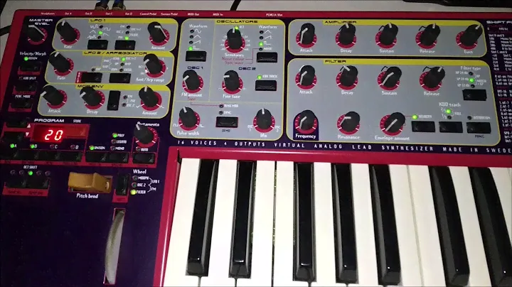 Nord Lead 2 Supersaw
