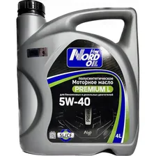 Моторное масло NORD OIL Premium L 5W40 Полусинтетическое 4л (NRL026) Нтк Nord OIL