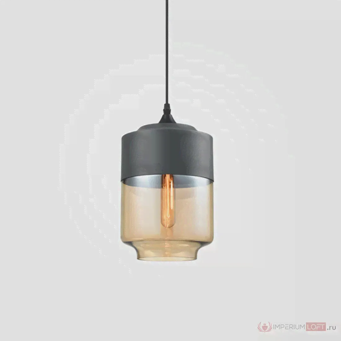 Подвесной светильник NORD A D18 Gray/Amber от ImperiumLoft-0
