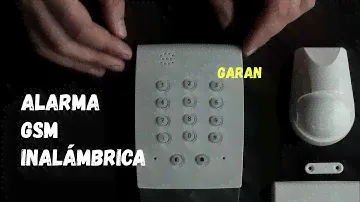 Kit de Alarma Inalámbrico GSM