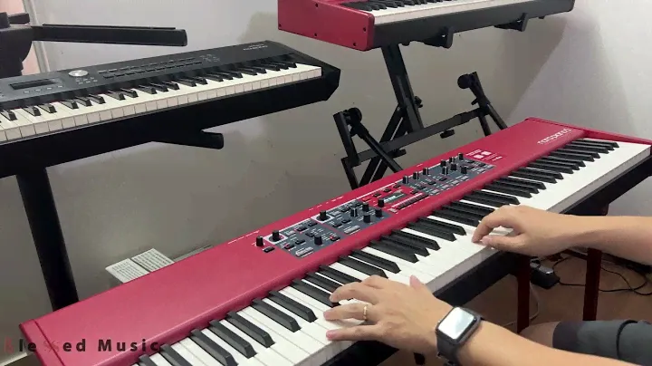 Unbox Nord Piano 5 and Test sounds| Blessed Music