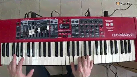 Nord Electro 6D split/layer разделение/наложение тембров