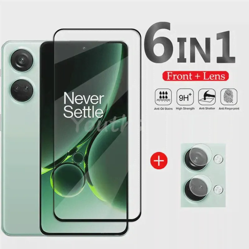 Для Oneplus Nord 3 Стеклянная Защитная пленка Для экрана Для Oneplus Nord 3 Закаленное Стекло Полноклеевая Пленка Для Линз Oneplus Nord 3 Glass