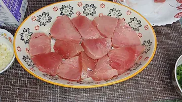 Филе тунца в духовке
