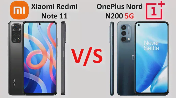 Xiaomi Redmi Note 11 vs OnePlus Nord N200 5G
