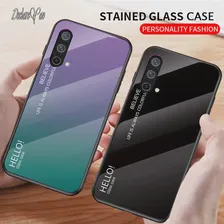 Стекло для OnePlus Nord CE 2 Чехла Жесткий Чехол Для OnePlus Nord N10 N20 N100 Чехол Стеклянный Чехол Для OnePlus Nord 2T CE 2 Lite