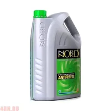 Антифриз G11 зеленый 5 литров Nord -40 готовый KE90299945, 0710000400, - Nord
