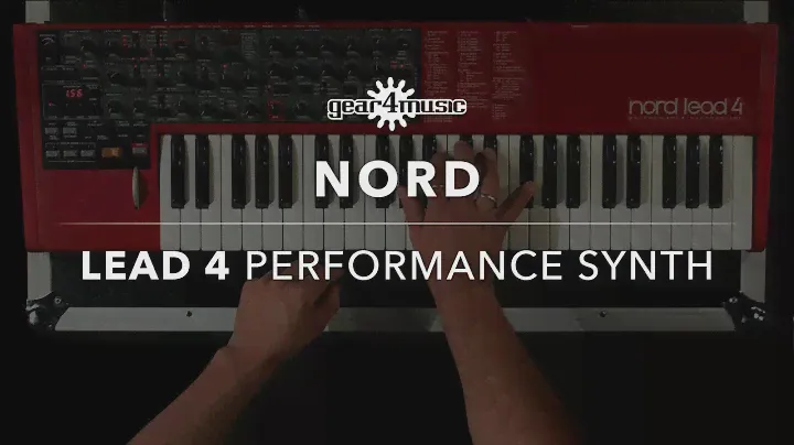 Nord Lead 4 Performance Synth (Sounds Only) | Gear4music Demo