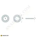 Шайба стопорная Nord-Lock Din 25201